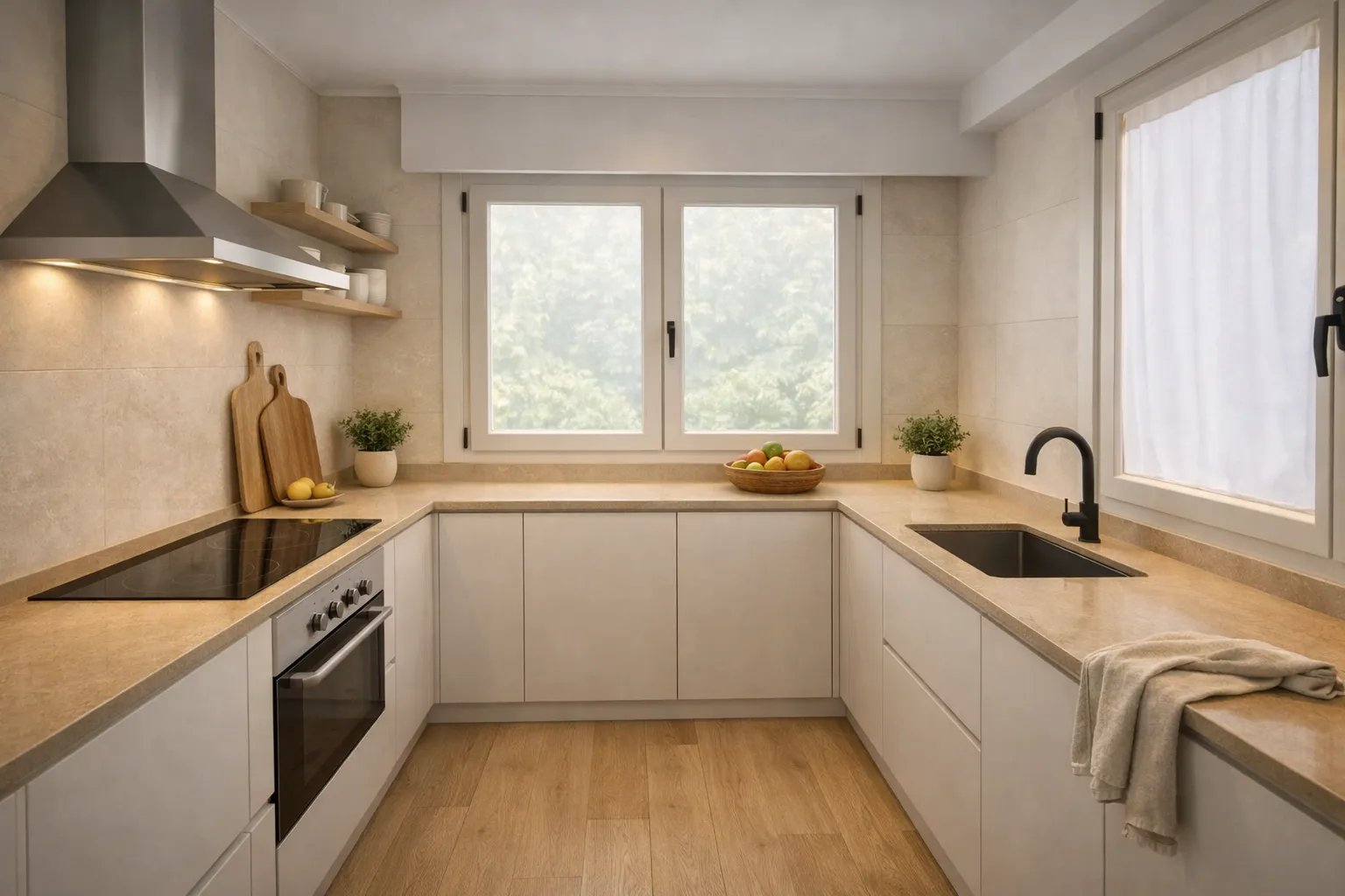 Cocina reformada con IA