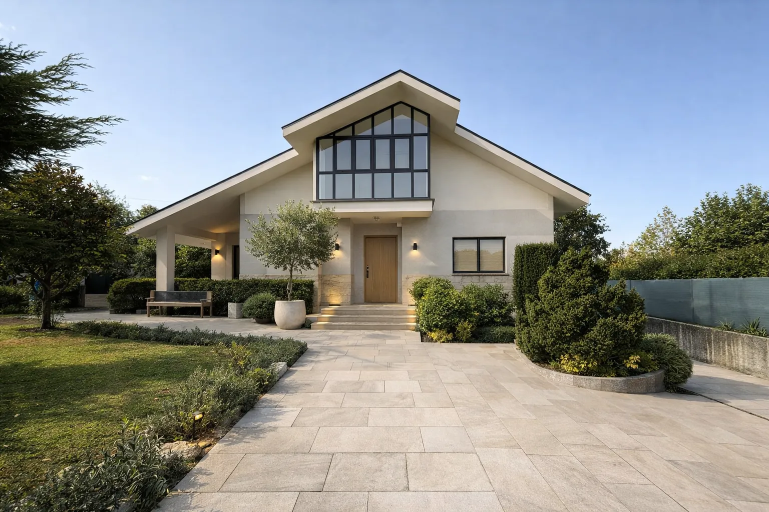 Fachada reformada con IA